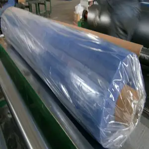 Textile packing transparent pvc film normal clear pvc plastic soft film roll