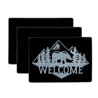 Plaques vierges en aluminium pour gravure, tolérance de précision pour étiquettes d'identification d'équipement, breloques et décorations
