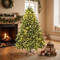Hochwertiger Umweltfreundlicher Künstlicher Weihnachtsbaum LED-Dekoration Großer PE-Außen-Weihnachtsbaum für Feierlichkeiten