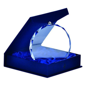 Medalla de Cristal Transparente con Cinta MH-J0811 - Product Image 2