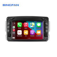 Meilleur prix, autoradio Android 4+64 Go, système de navigation GPS, lecteur DVD pour Benz CLK Classe C W203 2004-2007, unité principale stéréo