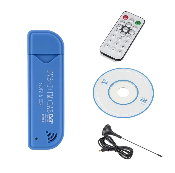 Mini Portable TV stick 820T2 Digital USB 2.0 TV Stick DVB-T + DAB + FM RTL2832U Support SDR Tuner Receiver TV accessories