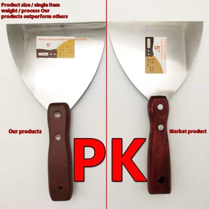 Juego de Raspadores Profesionales Bunkerway | Cuchillas de Acero Inoxidable de 1-4 Pulgadas |   Opciones Flexibles y Rígidas |   Para remover masilla/spackel/pintura - Product Image 3