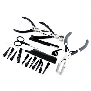 Wholesale Stainless Steel Hair Styling Tool Keratin Bond Cutter Micro Link Good <b>Tape</b> in Hair Extensions Plier Sectioning Clips - Product Image 1