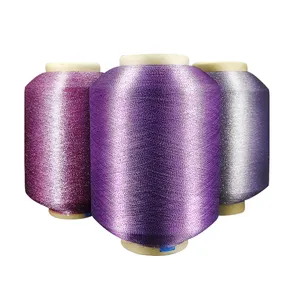 MX Type Metallic Yarn Metallic Thread For Weaving