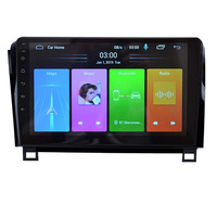Autoradio GPS avec écran tactile Android Auto 2008-17, caméra 360° AHD, navigation GPS, CarPlay OEM, radio FM