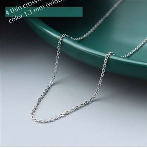 Venta al por mayor <span class=keywords><strong>de</strong></span> joyería <span class=keywords><strong>de</strong></span> moda Cruz cadena <span class=keywords><strong>Manzanita</strong></span> serpiente hueso cadena titanio acero 18K collar <span class=keywords><strong>de</strong></span> oro - Product Image 6