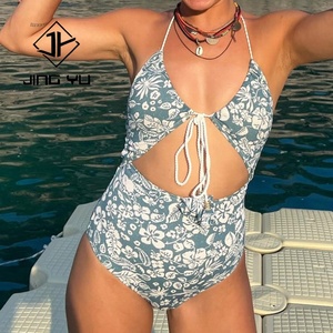 Maillot de bain pour femmes personnalisé, vêtements de bain tendance, impression numérique, maillot de bain une pièce, maillot de bain hawaïen - Product Image 1