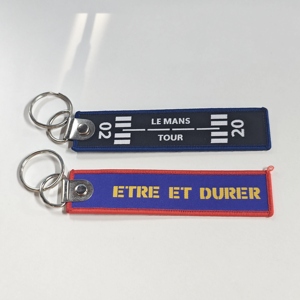 Llavero corto personalizado con logo bordado, cordón de muñeca para motocicleta, llavero volador para motocicleta - Product Image 6