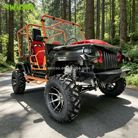 Jeep 300cc 4 temps pour adultes avec 5 places, buggy tout-terrain, kart quad, véhicule utilitaire