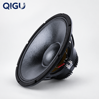 hQP15-096 Speaker Woofer Midbass 15 Inch 8Ohm 400W RMS 75MM Voice Coil Tembaga Magnet Ferit Driver Loudspeaker PA Profesional