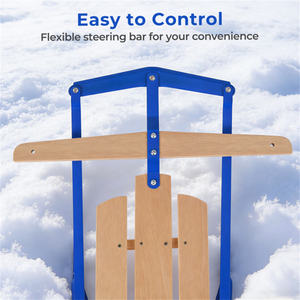 Lumina Reinforced Handles Foldable <b>Snow</b> <b>Sled</b> 600D Waterproof <b>for</b> Adults & Kids - Product Image 2