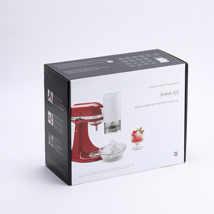 Boîte d'expédition de <span class=keywords><strong>pizza</strong></span> en carton ondulé noir avec revêtement UV et gaufrage personnalisés, design fantaisie, double face, pour machine à café - Product Image 2