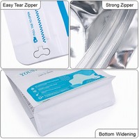 Sachet Doypack Personnalisé Imprimé en Gravure avec Fermeture Zip pour Café, Aliments Secs et Sels de Bain
