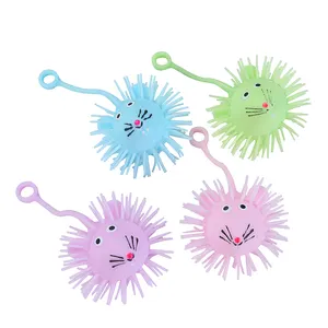 KEHUI Bóng Phồng Hình Chuột Nhấp Nháy Bóng Căng Thẳng Đáng Yêu Phát Sáng Đồ Chơi Bơm Hơi Đồ Chơi Mềm Bán Chạy Cho Trẻ Em - Product Image 1