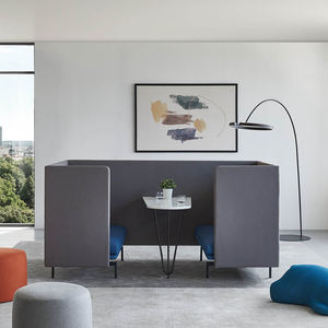 Cabine Acoustique <span class=keywords><strong>de</strong></span> Confidentialité <span class=keywords><strong>2</strong></span>/4 Places pour Réunions <span class=keywords><strong>de</strong></span> Bureau avec Table, Canapé Acoustique <span class=keywords><strong>de</strong></span> Confidentialité <span class=keywords><strong>2</strong></span> Places, Cabine <span class=keywords><strong>de</strong></span> <span class=keywords><strong>Travail</strong></span> 4 Places - Product Image 2