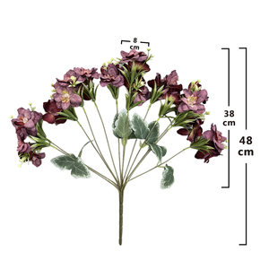 Flor Artificial de Orquídea Yuanbao, 13 Ramas, 26 Cabezas, para Decoración de Interiores, Buen <span class=keywords><strong>Precio</strong></span> por Mayoreo - Product Image 4