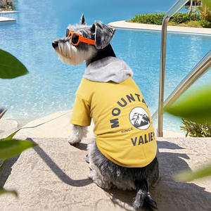 थोक कस्टम लोगो पालतू गर्मियों के कपड़े लक्जरी सैसी प्रिंटिंग छोटे कुत्तों के लिए छोटे कुत्तों के लिए - Product Image 2