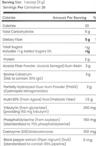 Poudre ODM/OEM pour la Santé Intestinale : Colostrum & Prébiotiques – Améliore la Santé Intestinale, Soulage les Ballonnements – Saveur Vanille – Complément Alimentaire - Product Image 2