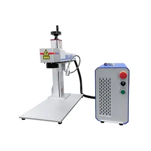 Thâm Quyến 30W 50W Vàng Bạc Sợi Laser Khắc Đánh Dấu Máy Cắt Cho Nhẫn