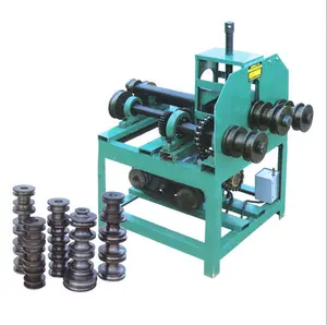 Small electric pipe bender metal processing multi function rounding machine