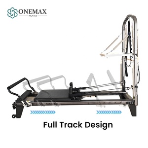 Reformer de <span class=keywords><strong>Pilates</strong></span> Profesional de Aluminio ONEMAX con Torre, Máquina de <span class=keywords><strong>Pilates</strong></span> Cadillac Multifuncional para Gimnasio o Estudio - Product Image 4