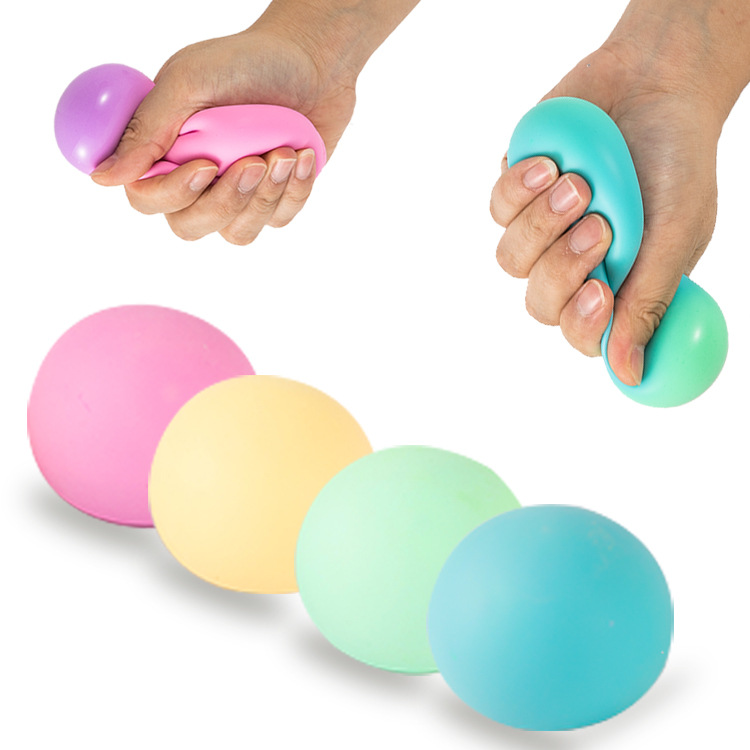 Сжимаемая игрушка-антистресс с меняющим цвет шариком, снимающие стресс, сенсорные сжимаемые шарики для подростков, девочек и мальчиков