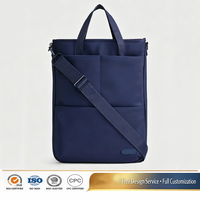 Bolsa de Viaje Personalizada de Gran Capacidad, Impermeable, de Poliéster, Estilo Casual, Bandolera, Bolsa para Libros, Bolsa para Portátil