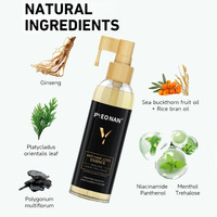 Haarpflege Ätherisches Öl Reines Natürliches Haarwuchsöl für Männer Haarwuchs-Behandlungsserum Anti-Haarausfall-Lotion Ätherisches Öl
