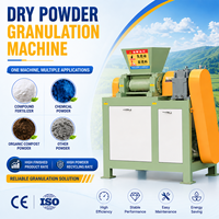 Granulateur à double rouleau, machine de granulation à sec, granulateur d'engrais pour engrais composés NPK, urée, sulfate d'ammonium