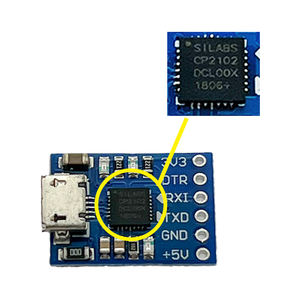 Módulo Convertidor USB a Serial CP2102 OKY3411-2 al por Mayor, 3.3V 5V TTL para Programación de MCU - Product Image 2