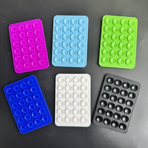 Support de téléphone portable antidérapant en silicone à 24 ventouses – Accessoire de maintien pour téléphone - Product Image 2