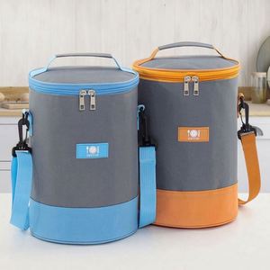 DAWN Oxford Cloth Neoprene Summer 2021 <b>Insulated</b> Cans with Zipper Closure Portable Design for Office Workers - Product Image 2
