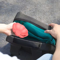 Nouveau support à sucettes glacées créatif, flexible, écologique, en silicone, anti-goutte, support à glaces, plateau à sucettes glacées portable, sucettes glacées à main pour enfants