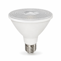 Ampoule LED PAR 15W E27 3000K 4000K 6000K AC85-265V CRI80 sans scintillement avec lentille COB pour éclairage domestique, hôtelier, commercial et de vente au détail