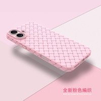 Étui de téléphone personnalisé en TPU de couleur unie, résistant aux chocs et à l'eau, pour 16/15 Pro Max/14/13/12/11 Plus avec logo personnalisé