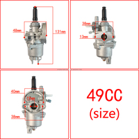 Carburateur Pz13 13mm pour Moteur 2 Temps Zanella 47cc 49cc 50cc Pocket Bike Mini Quad ATV Moto Dirt Bike
