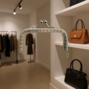 Manico per borsa Ilan 10 cm con chiusura in metallo per accessori borse - Product Image 2