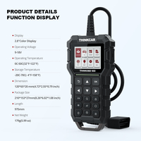 THINKCAR THINKOBD 900 OBD2 outil de Diagnostic, lecteur de Code de voiture pour les mécaniciens, Scanner de moteur, mise à niveau gratuite à vie