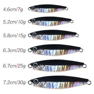 Señuelo de Pesca de Alta Calidad, Micro-Matter Mini Jigging Bait, 3g5g, Punta Blanca, Anzuelo Simple, Placa de Hierro Mini para Lucio, Venta al por Mayor - Product Image 1