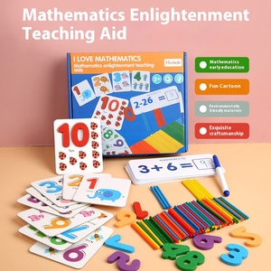 Trẻ em gỗ kỹ thuật số đồ chơi giáo dục cho giáo dục sớm Toán Học giác ngộ hỗ trợ giảng dạy cho mẫu giáo mầm non - Product Image 4