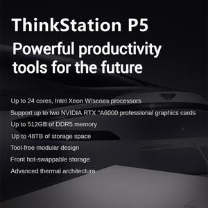 En Stock, Estación de Trabajo Gráfica Lenovo ThinkStation P5 Tower, Procesador Intel Xeon W3, Computadora de Escritorio para Edición y Renderizado de Video - Product Image 5