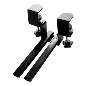 Bandeja de Teclado Giratoria Qile para Debajo del Escritorio, Sin Perforación, Ajustable, Muebles de Oficina, Estilo Moderno y Simple, Acero Laminado en Frío - Product Image 2