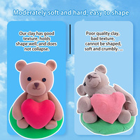 Pâte à modeler artistique scintillante 100g, séchage à l'air, non toxique, rebondissante, éducative, douce et ultra-légère pour enfants