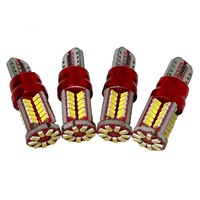 Luz LED Lateral para Automóvil Maidsail, T10 3014 57SMD, Decodificación 12V 5.7W, Luz de Lectura de Matrícula