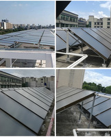 Système de chauffage solaire pour piscine Yangzi, panneau collecteur à tubes de cuivre extérieur, eau sous pression, classe d'efficacité énergétique
