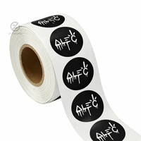 Autocollants personnalisés avec logo imprimé, étiquettes rectangulaires, sceau de sécurité pour emballage de boîte d'expédition, autocollants imperméables de remerciement