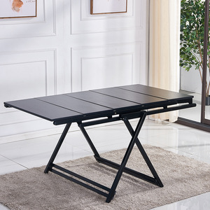 La <span class=keywords><strong>table</strong></span> à manger pliante moderne multifonctionnelle et extensible en bambou Rock Board est une <span class=keywords><strong>table</strong></span> à manger convertible populaire - Product Image 2