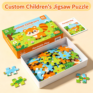 <span class=keywords><strong>Puzzle</strong></span> Professionale per Bambini, Portatile, Personalizzabile con Foto, 60 o <span class=keywords><strong>100</strong></span> <span class=keywords><strong>Pezzi</strong></span>, Servizio di Stampa e Taglio Personalizzato - Product Image 2