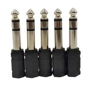 6.35mm Plug to 3.5mm Female Jack Adapter 6.35mm 1/4 Male to 3.5mm Female Jack Aux Audio Adapter Male 1/4" TRS to Female 1/8" TRS